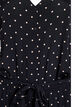Polkadot jumpsuit met korte mouwen, Zwart, Packshot image number 2