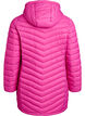 Lichtgewicht jas met zakken en een afneembare capuchon, Roze, Packshot image number 1