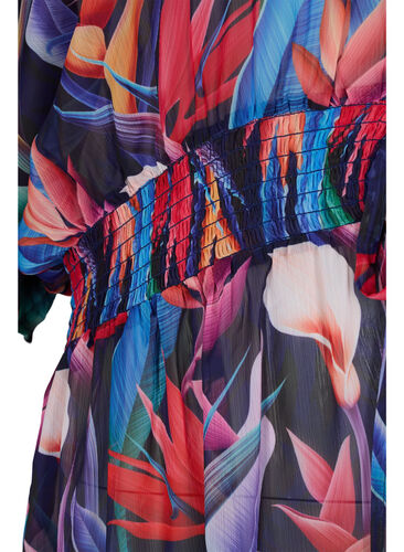 Strand kimono met opdruk, Bright Leaf, Packshot image number 2