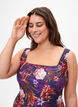 Badpak met bloemenprint, Purple Flower, Model image number 2