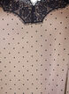 Top met bandjes en een kanten asymmetrische zoom, Beige, Packshot image number 2