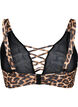 Bikinibeha met luipaardprint en kruisdetail, Autentic Leopard, Packshot image number 1