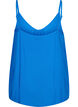 Strap top in viscose, Blauw, Packshot image number 1