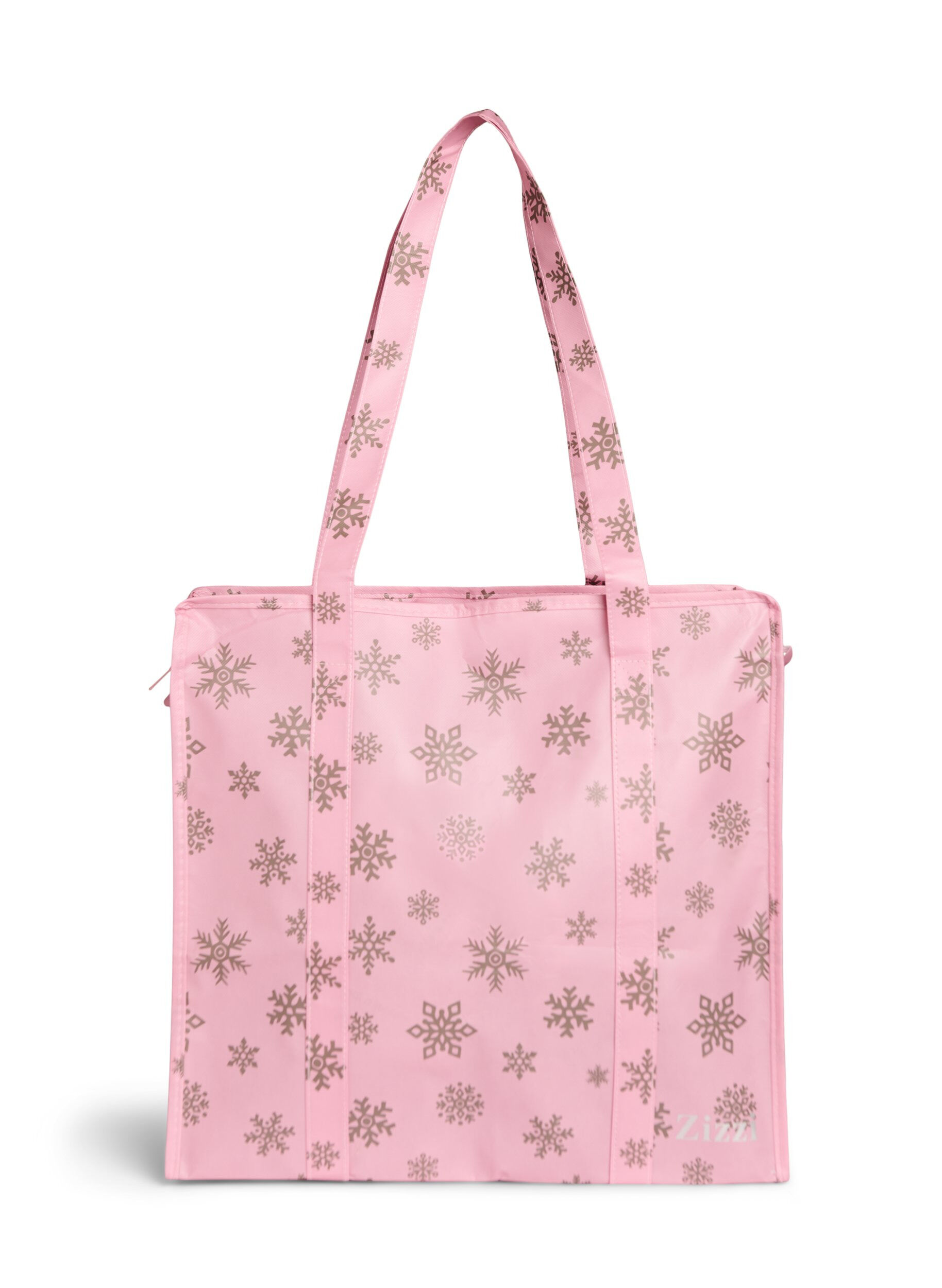 Zizzi Shoppingtas met ritssluiting, Rood, Packshot image number 0