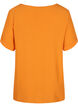 Viscose top met korte mouwen, Orange Peel, Packshot image number 1
