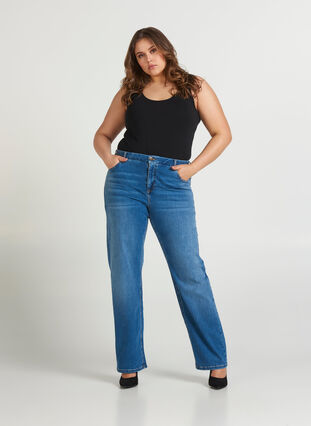 Gemma jeans, Light blue denim, Model image number 0