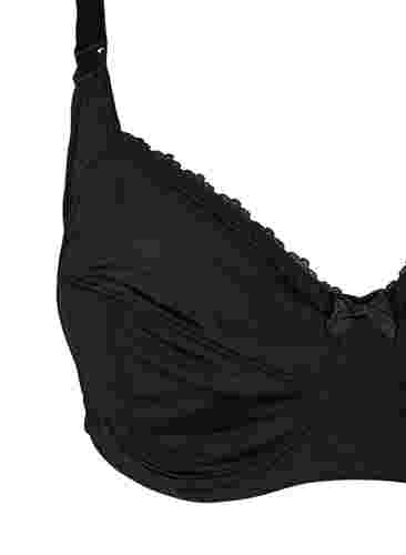 Figa voedingsbeha met beugel, Black, Packshot image number 2