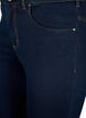 Super slim Amy jeans met hoge taille, Unwashed, Packshot image number 2