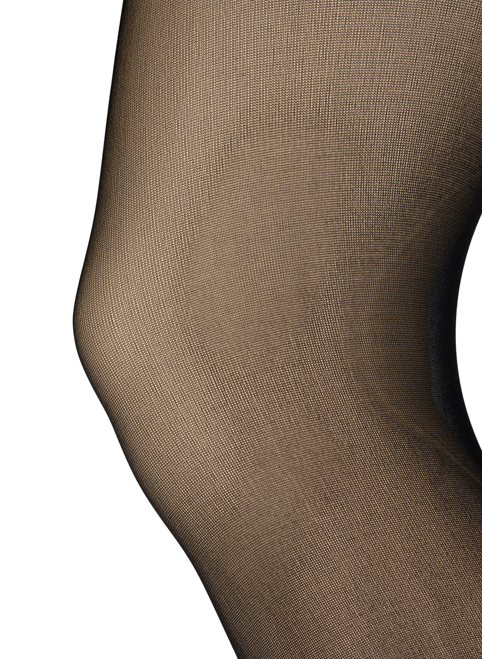 ZizziPanty 40 denier met push-up, Zwart, Packshot image number 1