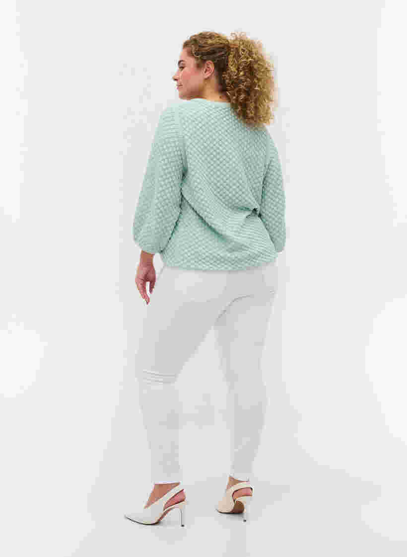 Amy jeans, Bright White, Model image number 2