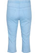 Driekwart broek in katoenmix, Light blue denim, Packshot image number 1