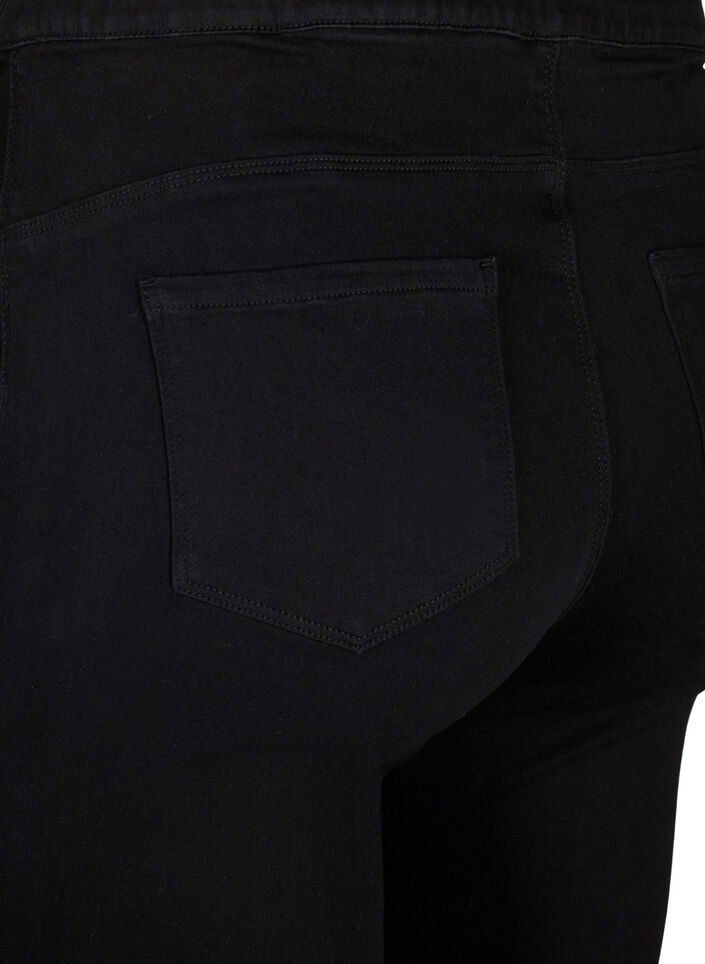 Jeggings met hoge taille, Zwart, Packshot image number 3