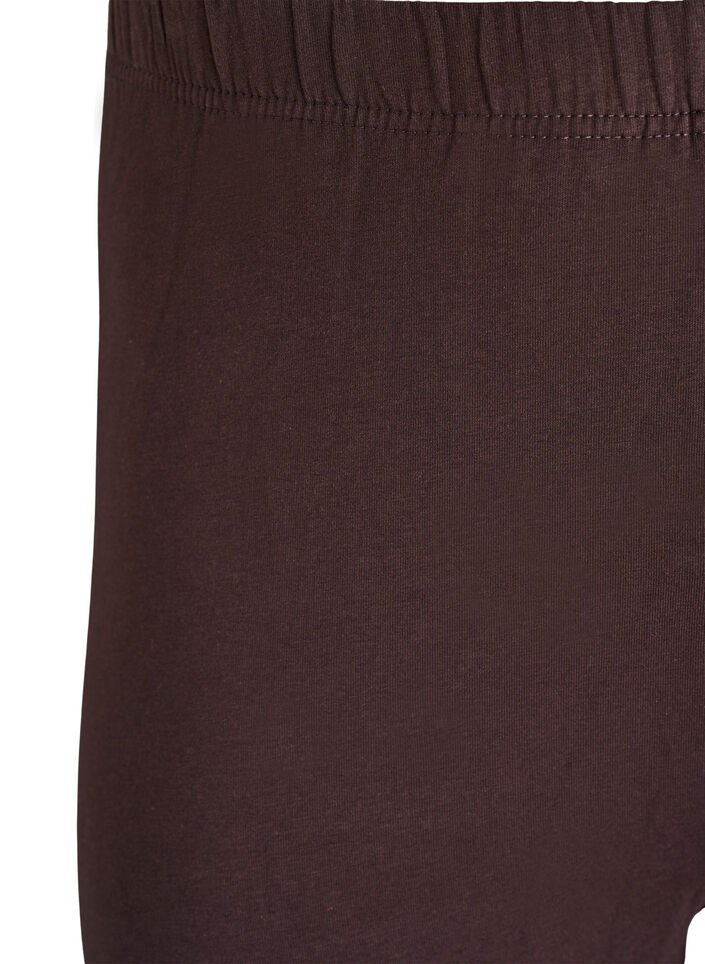 Katoenen legging met voering, Bruin, Packshot image number 2