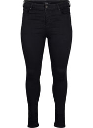 Super smalle jeans met hoge taille, Black