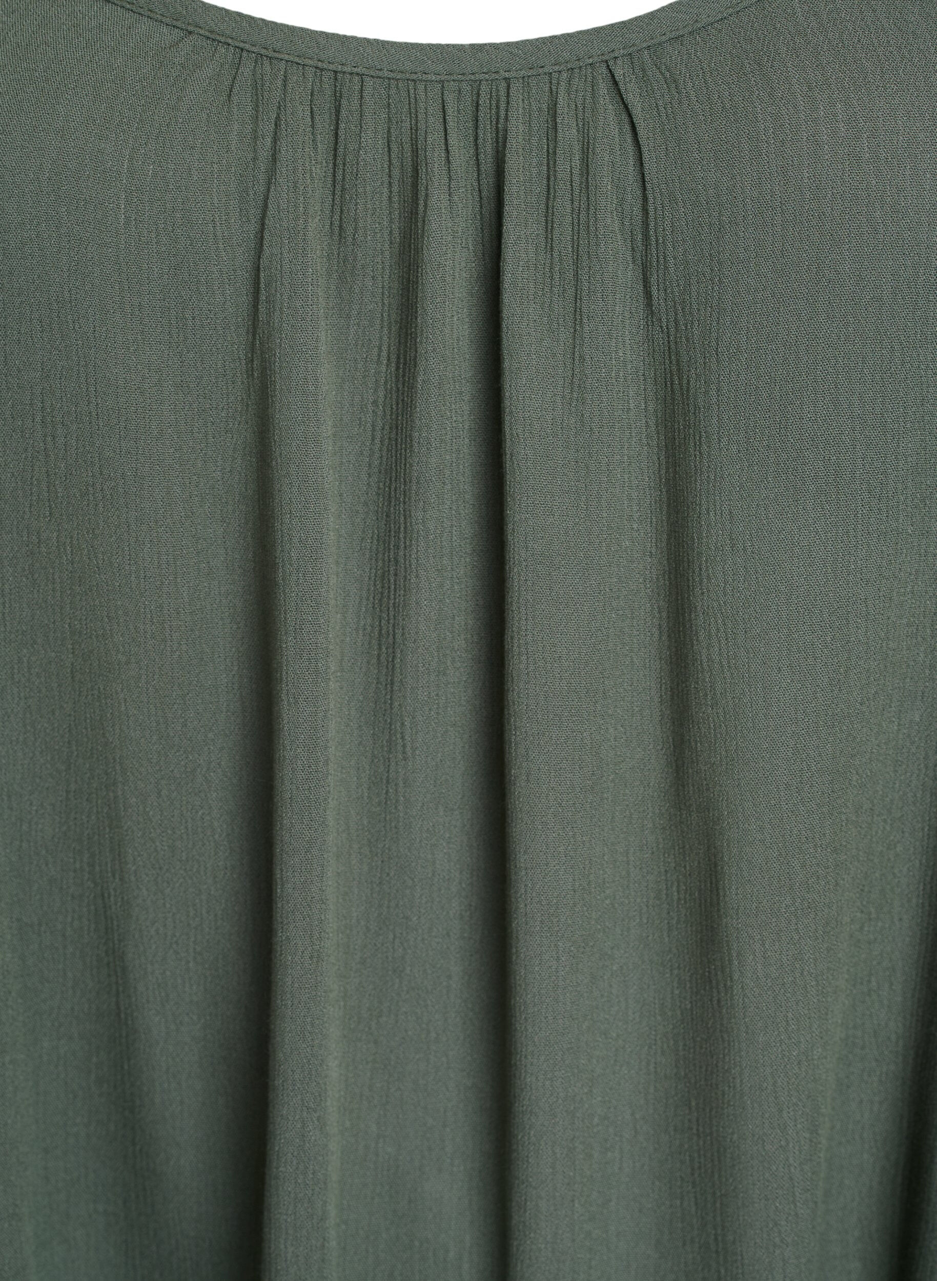 ZizziStrap top in viscose, Groen, Packshot image number 2