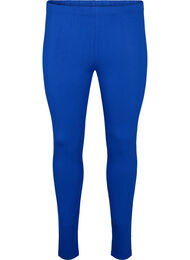 Basic legging in viscose, Blauw