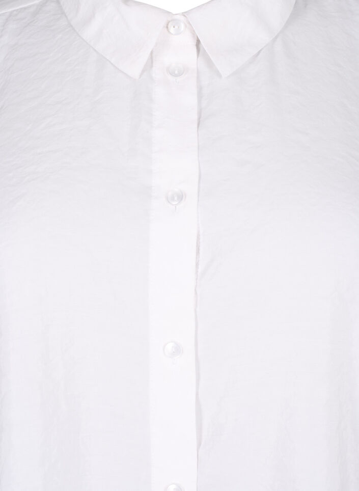 Shirt met lange mouwen van Tencel ™ Modal, Bright White, Packshot image number 2