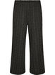 Straight-fit boucl&eacute; broek, Zwart, Packshot image number 0