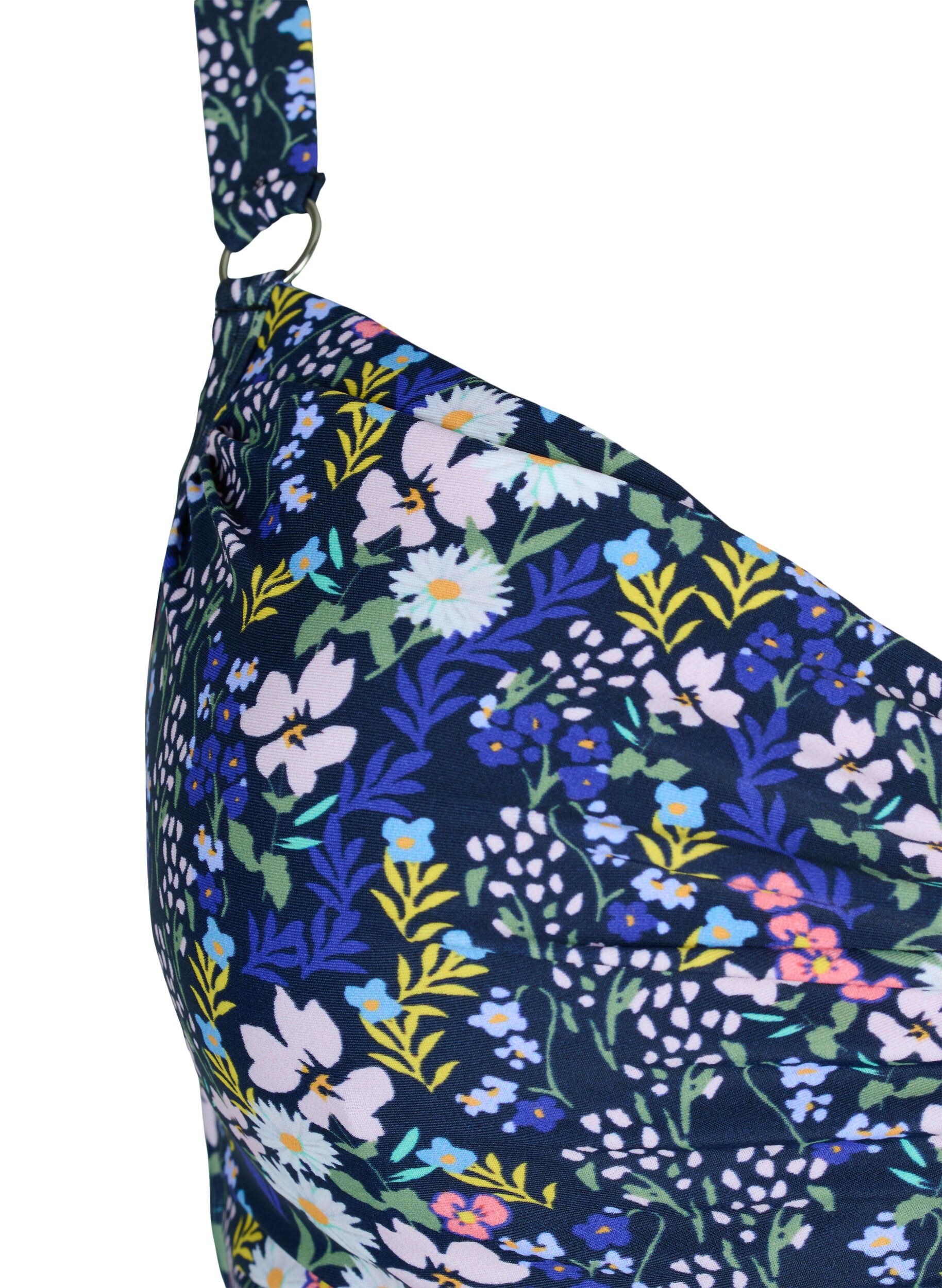 Zizzi Bikini top met print, Ditsy Flower, Packshot image number 2