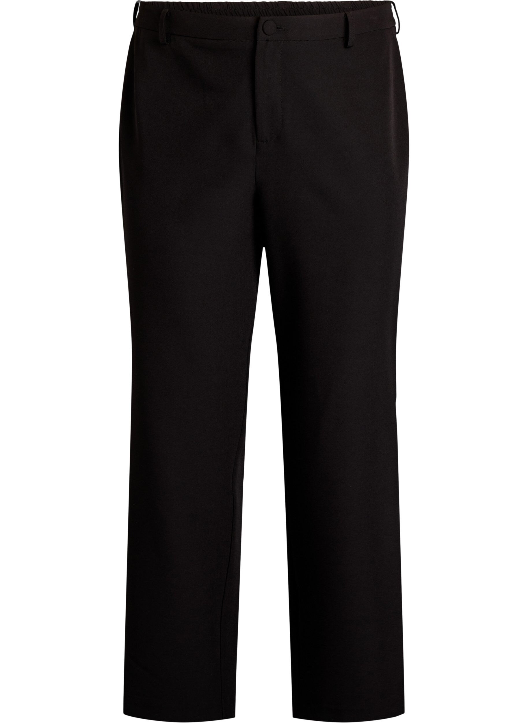 Broek met zakken en rechte pijpen