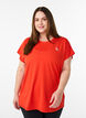 Effen gekleurd trainingsshirt, Oranje, Model image number 0
