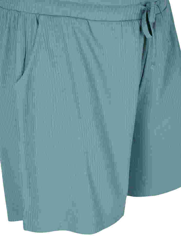 Shorts met ribstof en zakken, Goblin Blue, Packshot image number 2