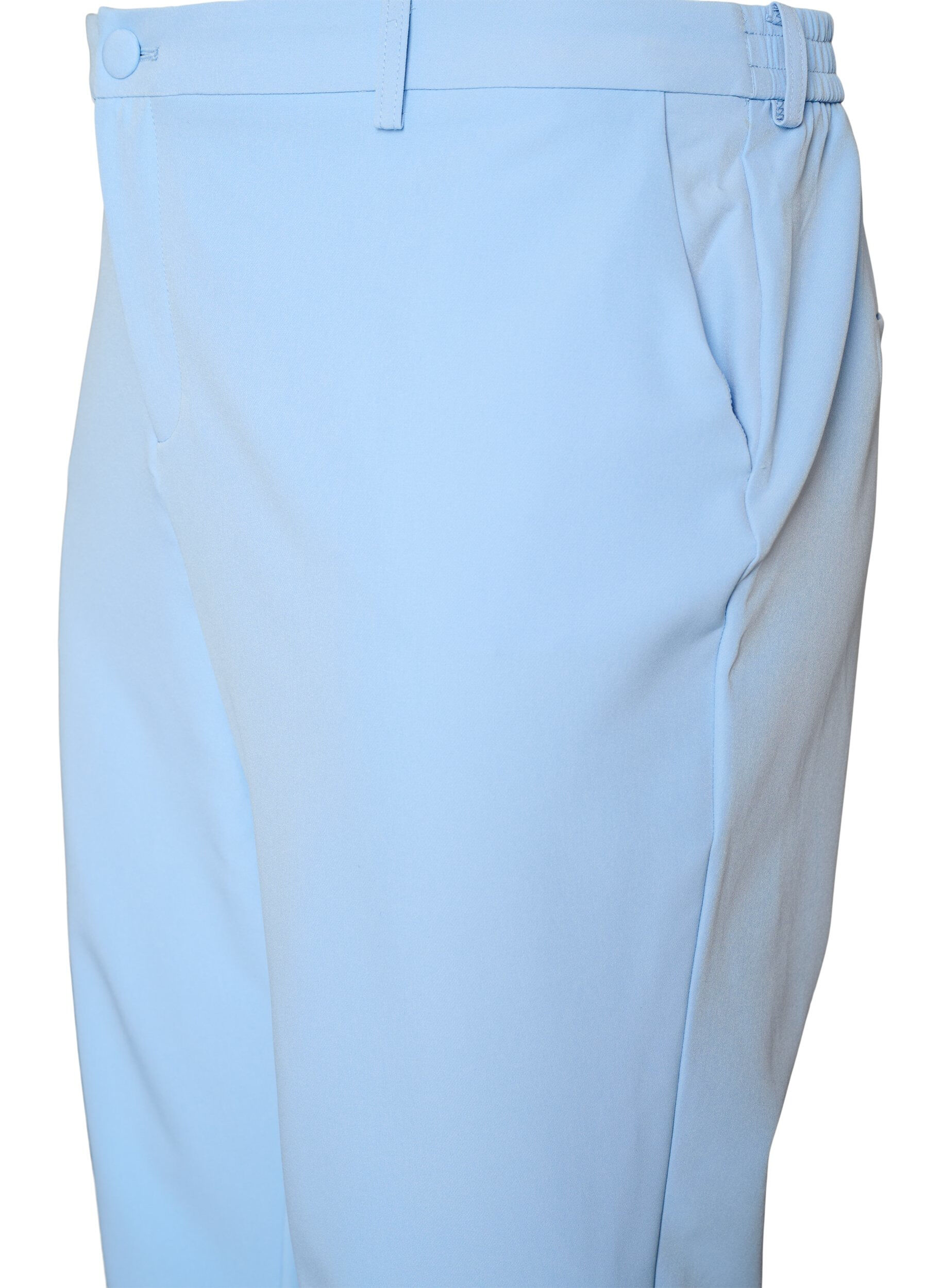 ZizziBroek met zakken en rechte pijpen, Blauw, Packshot image number 2