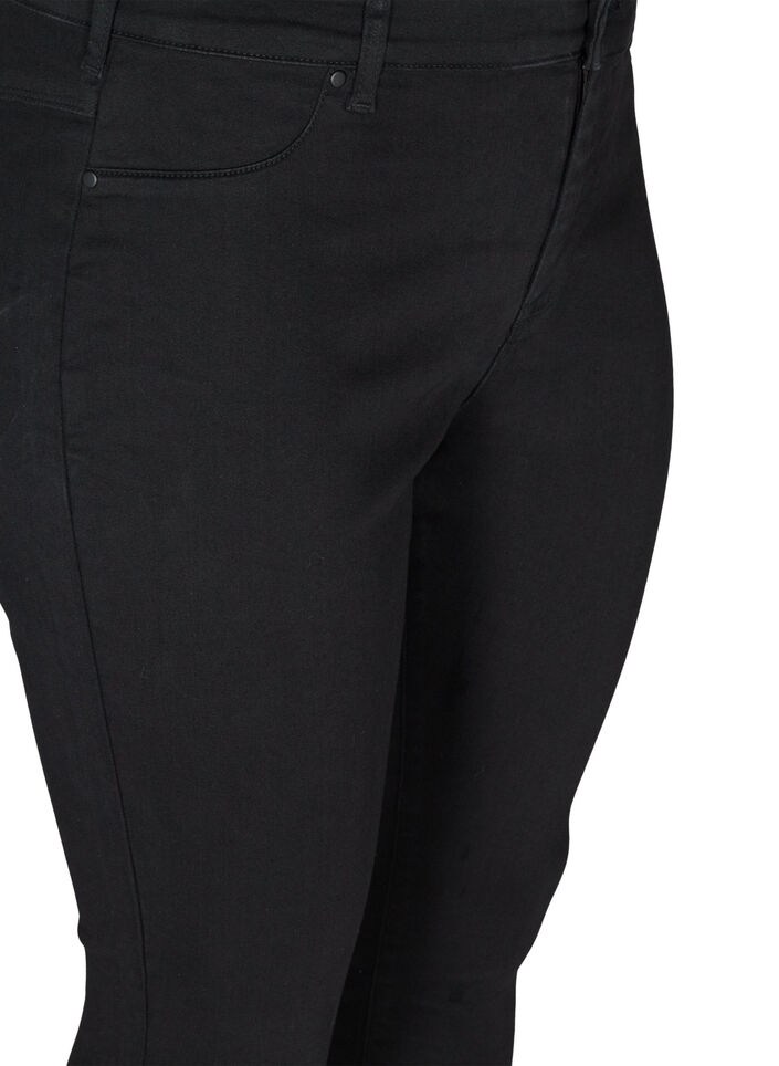 Jeggings in katoenmix, Black, Packshot image number 2