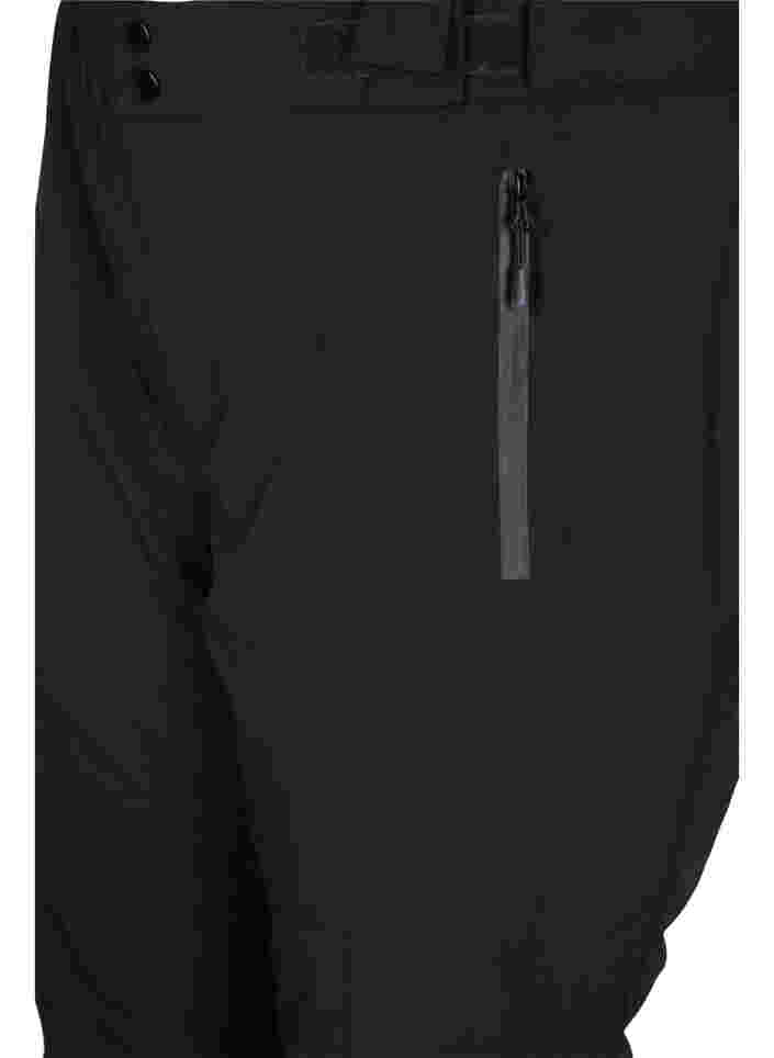 Skibroek met bretels, Black, Packshot image number 2
