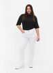 Slim fit Emily jeans met normale taille, Wit, Model image number 0
