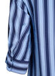 Korte jurk met kraag en borstzak, Blauw, Packshot image number 3