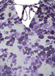 Tuniek met bloemenprint en lurex, Beige/Purple Flower, Packshot image number 2