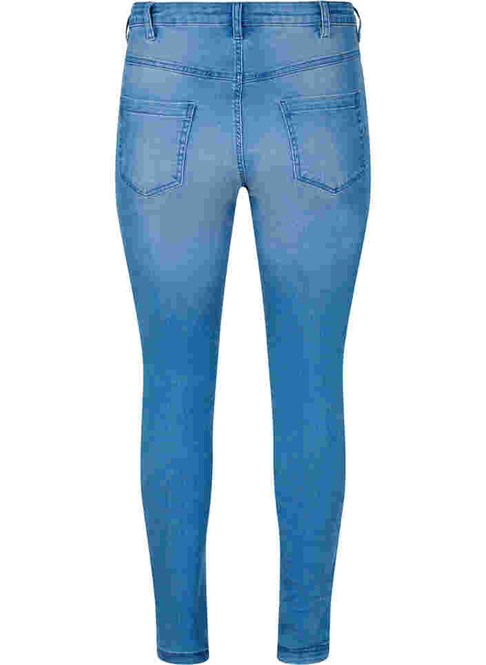 Slim-fit Emily jeans met normale taille, Light blue, Packshot image number 1