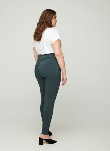Slim fit broek met zakken, Dark Slate, Model image number 0