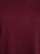 Fijngebreide blouse met korte mouwen, Rood, Packshot image number 2