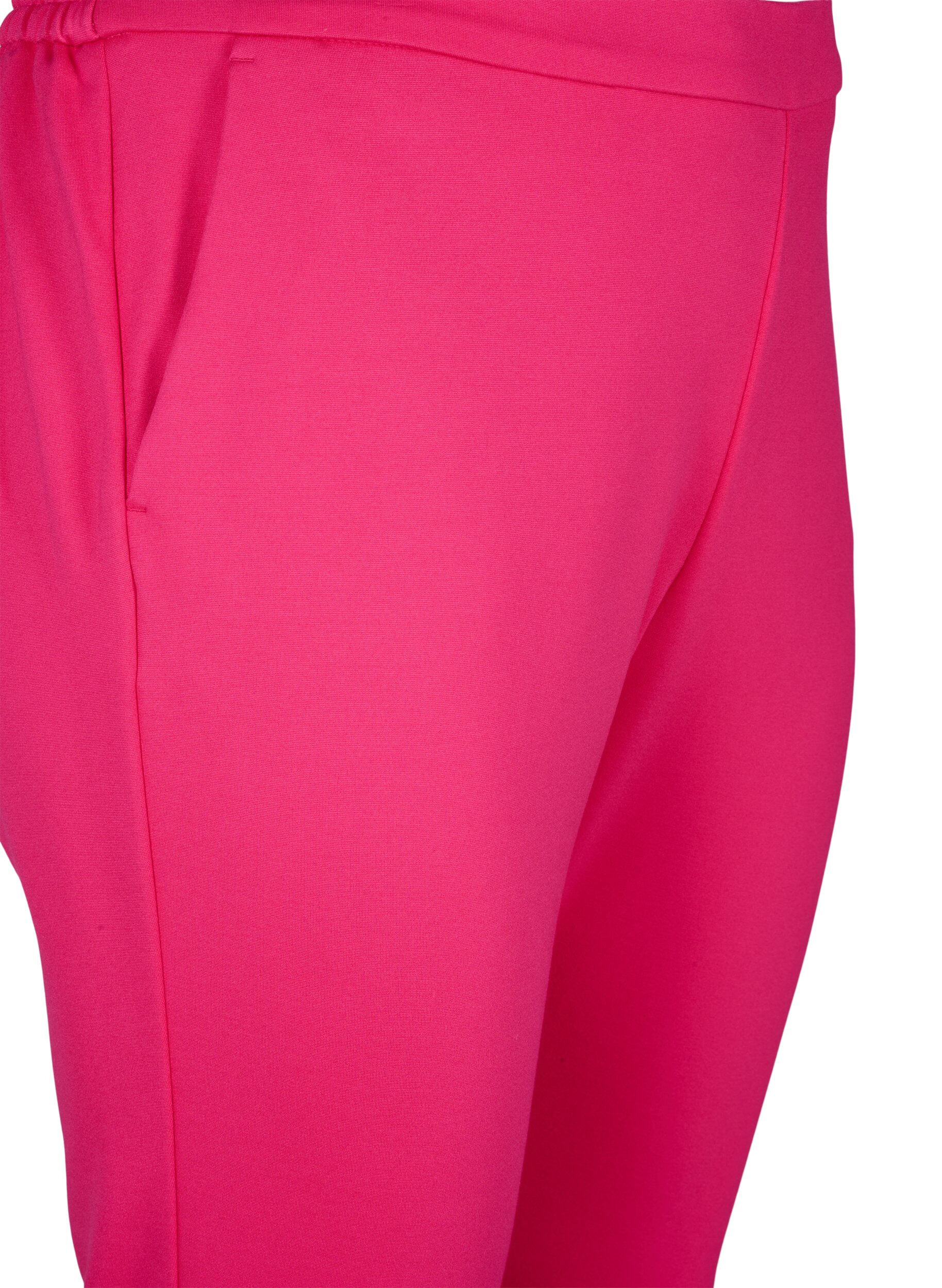 Zizzi Korte broek met zakken, Roze, Packshot image number 2