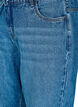 Straight-fit jeans met een strikceintuur, Blauw, Packshot image number 2
