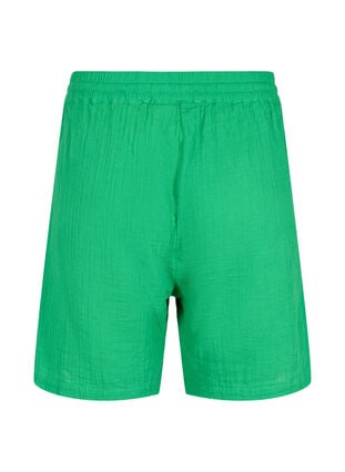 Katoenen mousseline korte broek met zakken, Jolly Green, Packshot image number 1