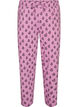 Katoenen pyjamabroek met hoge taille, Roze, Packshot image number 0