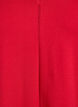 Fijngebreide blouse met V-hals en voorkantdetail, Rood, Packshot image number 2