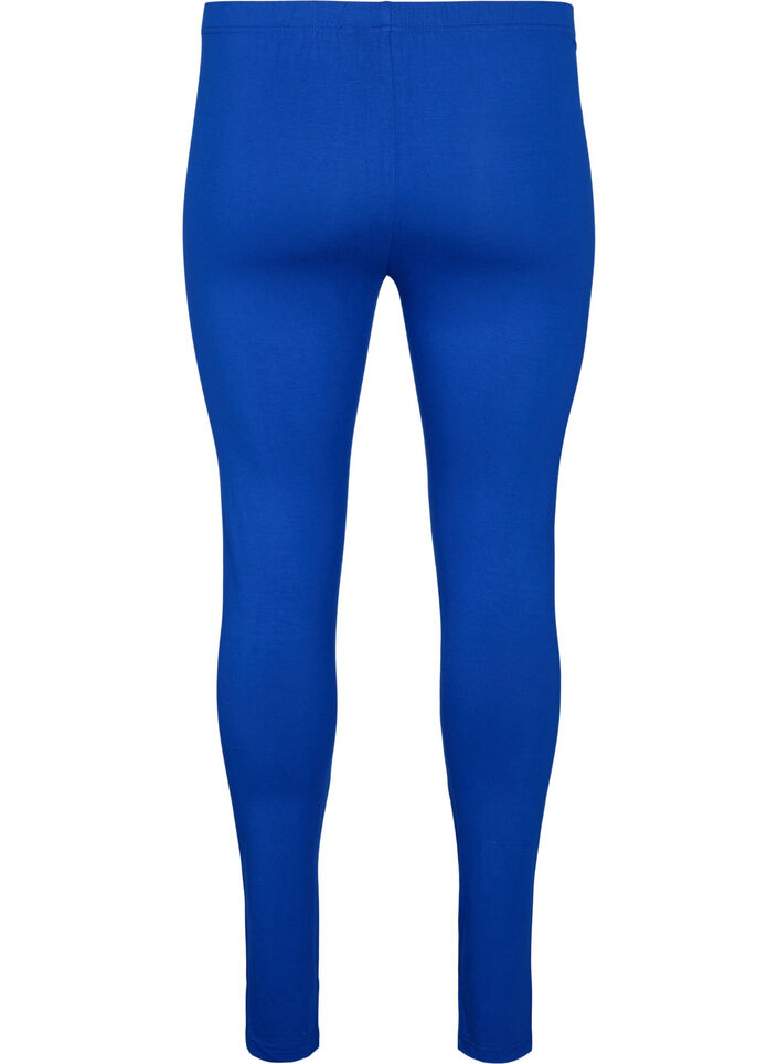 Basic legging in viscose, Blauw, Packshot image number 1