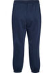 Sweatpants met hoge taille en trekkoord, Blauw, Packshot image number 1