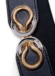 Elastische tailleband met gouden details, Black, Packshot image number 2