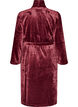 Kamerjas in zachte velour met zakken, Rood, Packshot image number 1