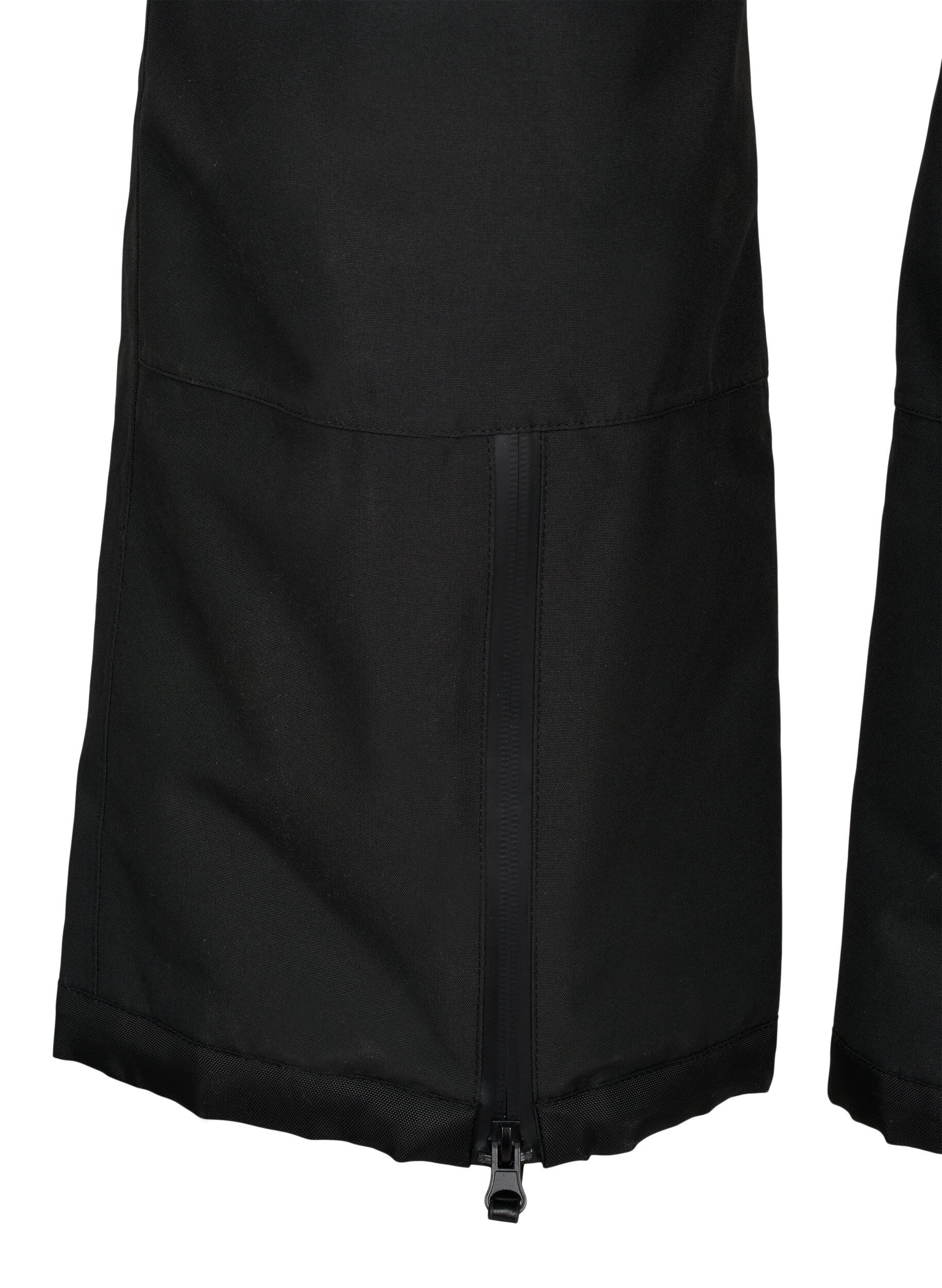 ZizziSkibroek met zakken en verstelbare taille, Zwart, Packshot image number 3