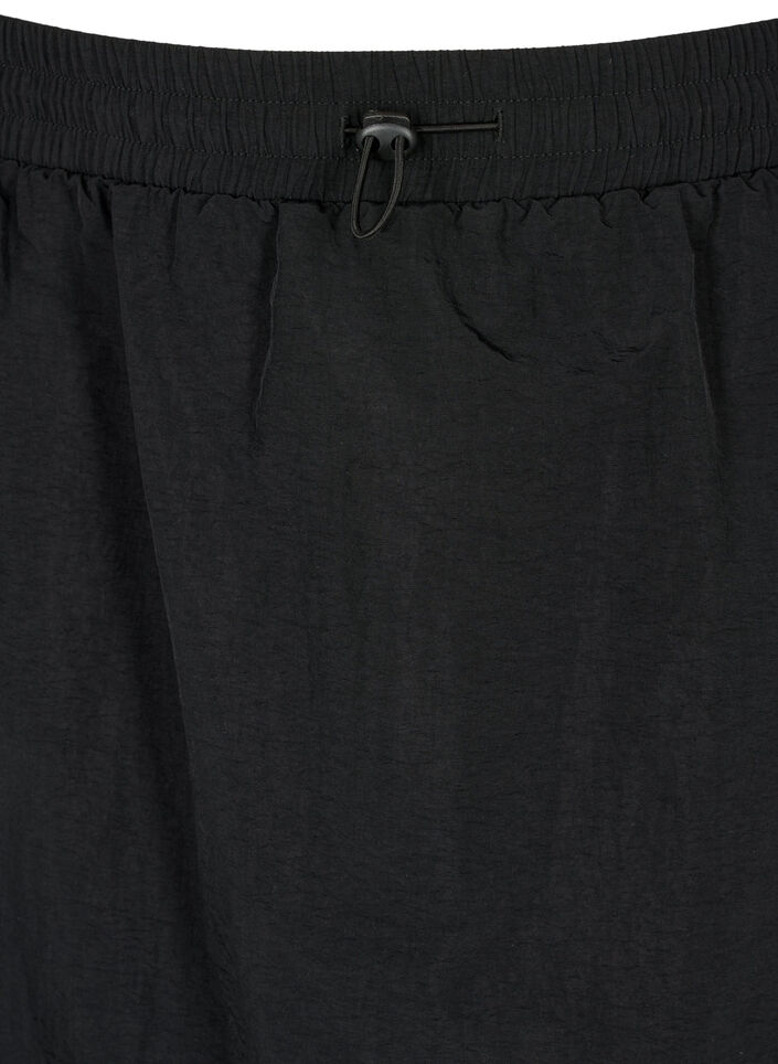 Midirok met split en cargozak, Black, Packshot image number 2