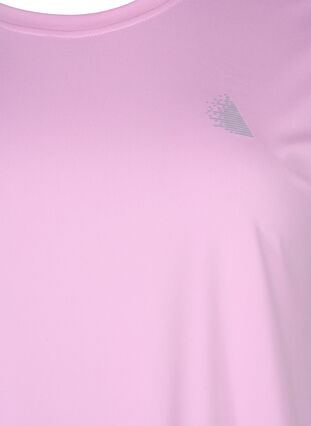 Trainings T-shirt met korte mouwen, Pastel Lavender, Packshot image number 2