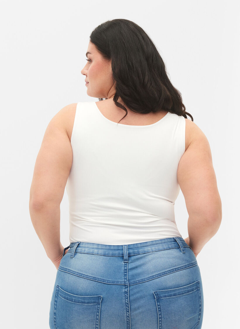 Rekbaar vendbar om, Bright White, Model image number 1