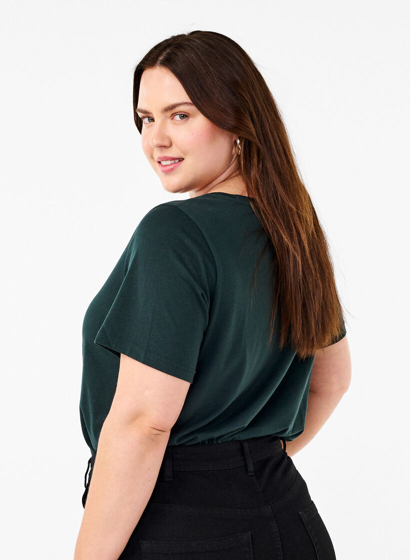 FLASH - T-shirt met motief, Groen, Model image number 2