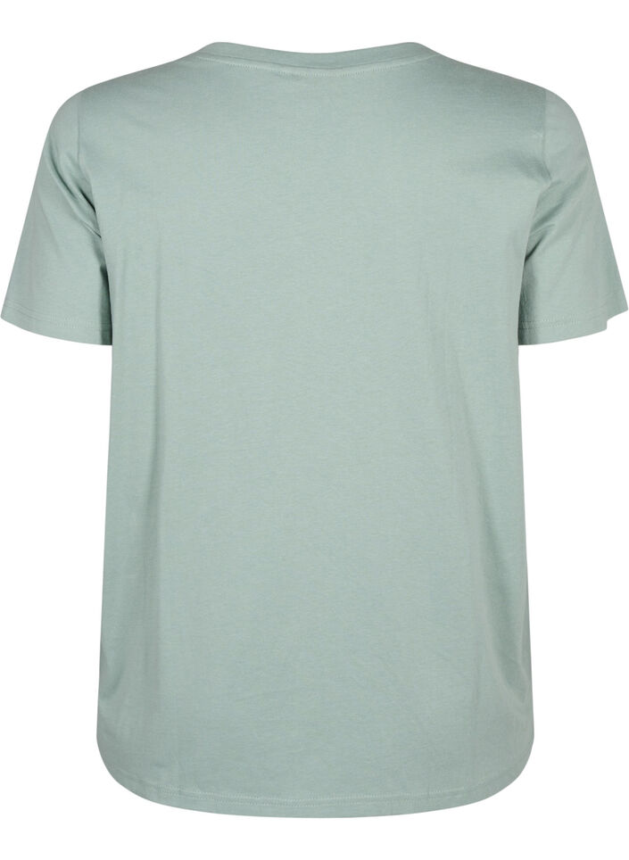 T-shirts met bloemenmotief, Chinois G. w. Flower, Packshot image number 1